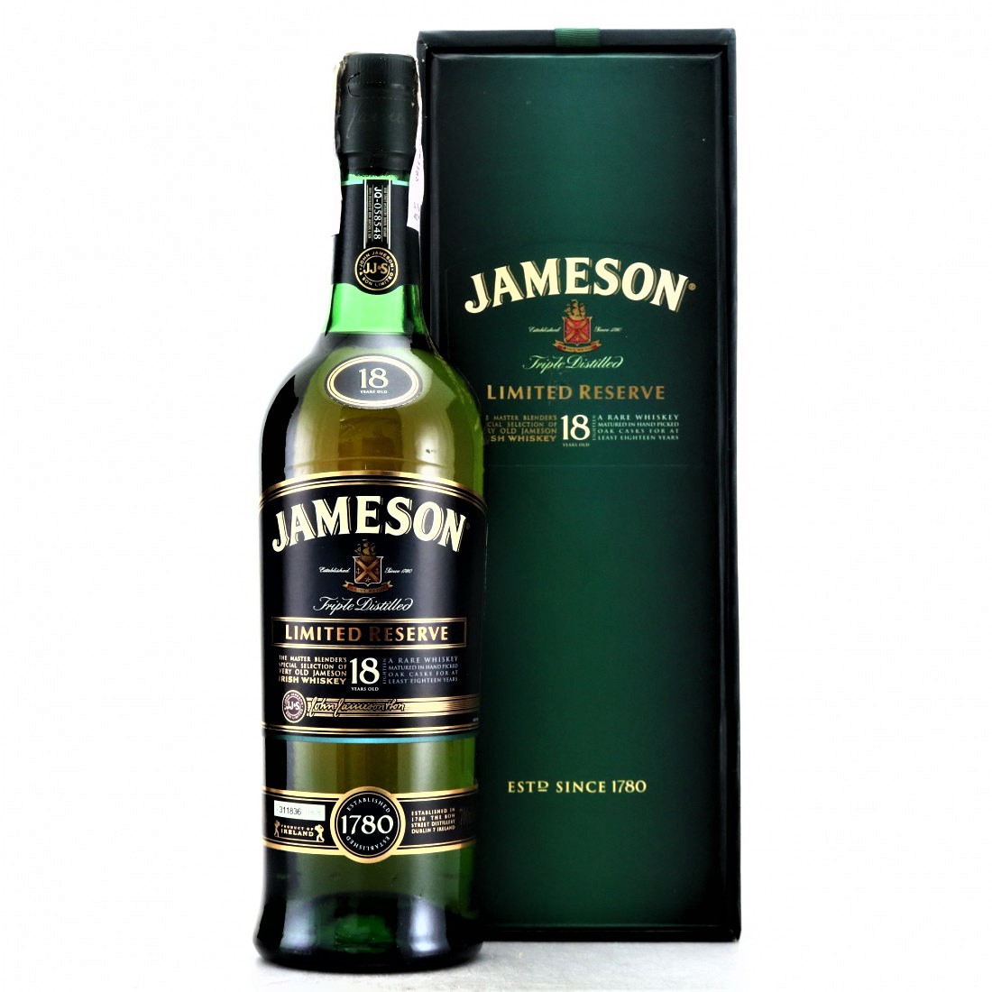 Виски Jameson 12 years old. Jameson Special Reserve. Самый дорогой Jameson.
