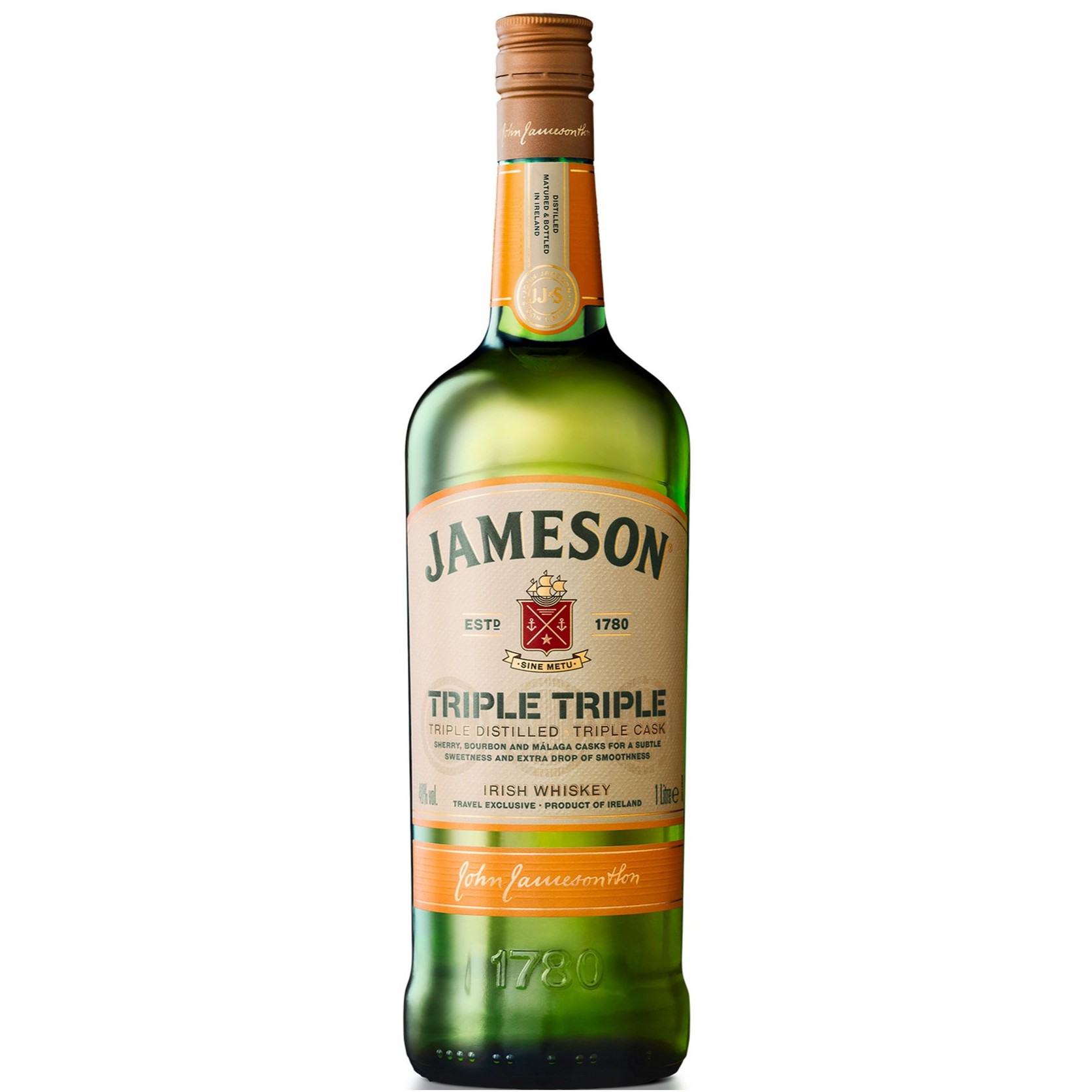 Jameson Triple Triple 1Ltr (EU Travel Retail Exclusive) - IrishSpirit
